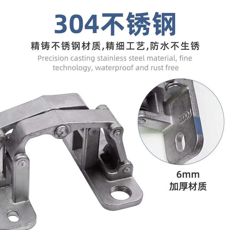 何佳功重型隱形門合頁石材門鉸鏈消防栓箱管井門厚門暗門二維可調干掛